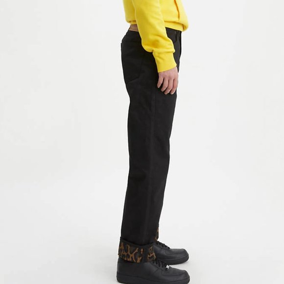 Levis 501 Shrink to Fit Raw Jeans Bubble Leopard - Picture 4 of 8